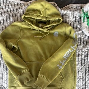 Carhartt Green Sweatshirt Hoodie Casual